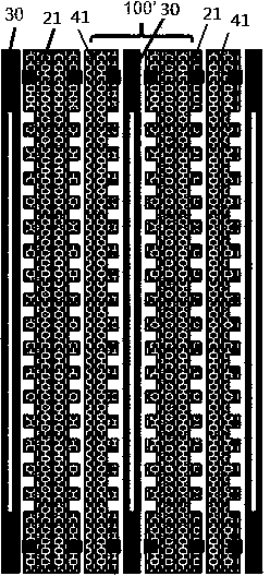 Fuel cell structure with self-humidifying function