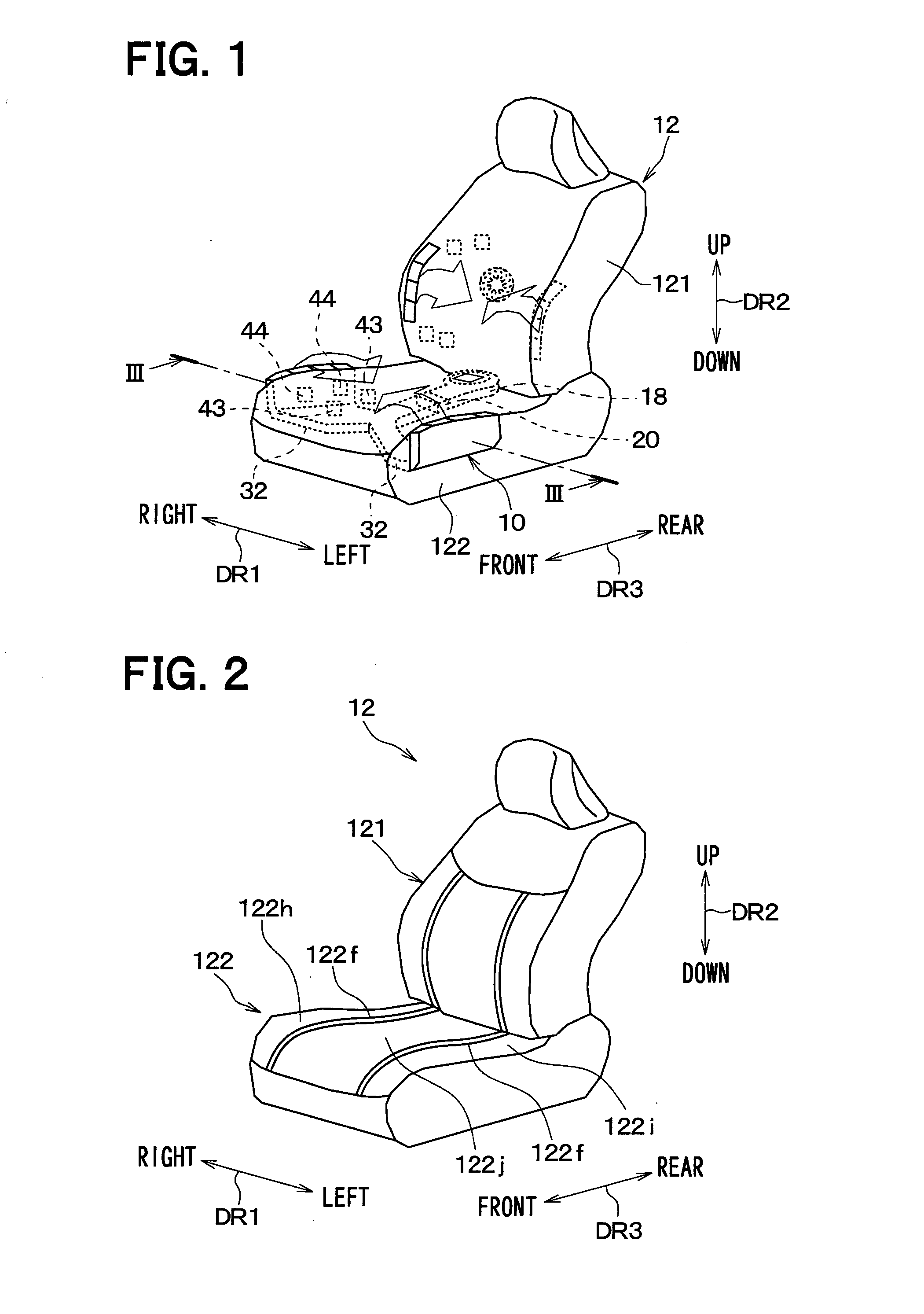 Vehicle seat air-conditioning device