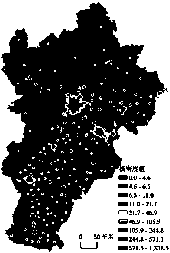 Urban group boundary identification method and device, equipment and storage medium