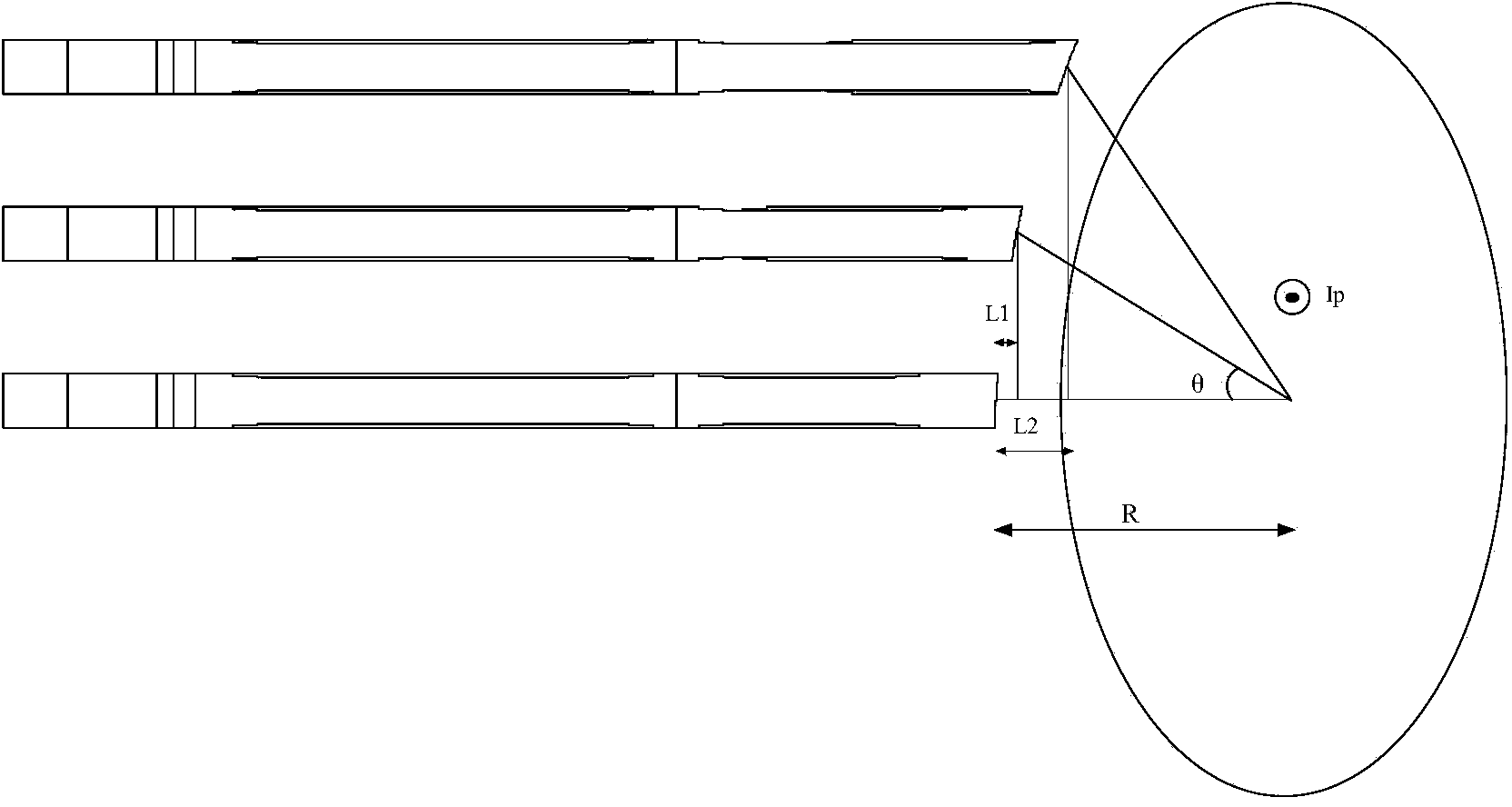 Low-hybrid-wave antenna phase compensation method