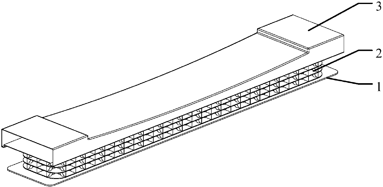 Automobile bumper and automobile based on lattice unit cell honeycomb structure