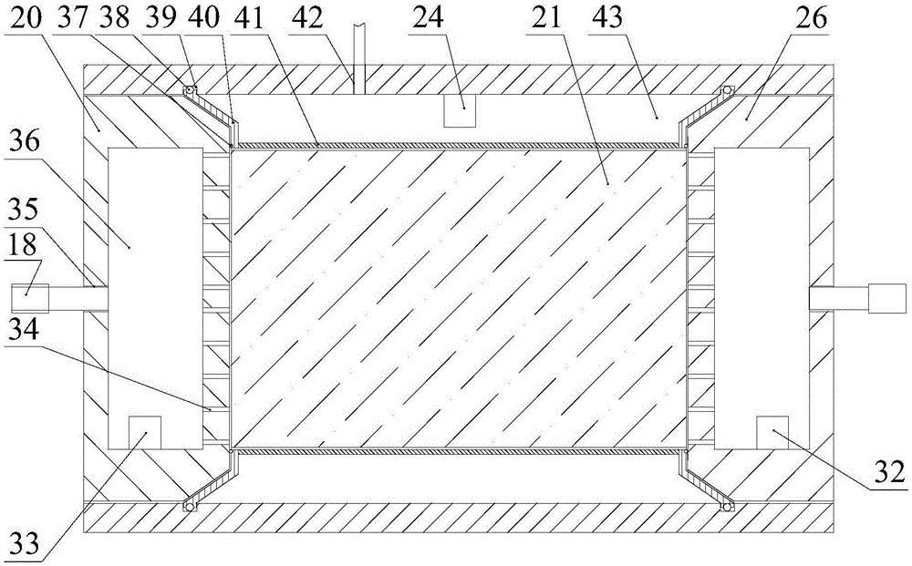 Permeameter for measuring permeability of rock