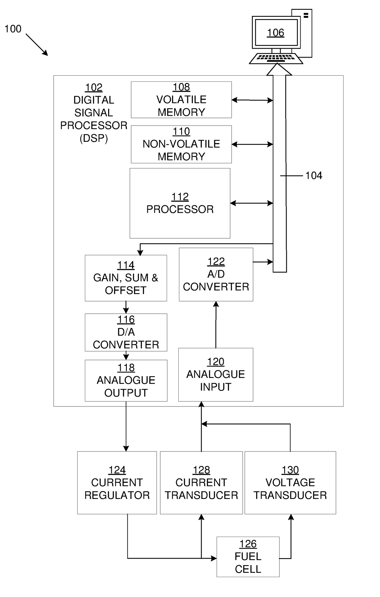 Apparatus and method for determining the condition of an electricity-producing cell