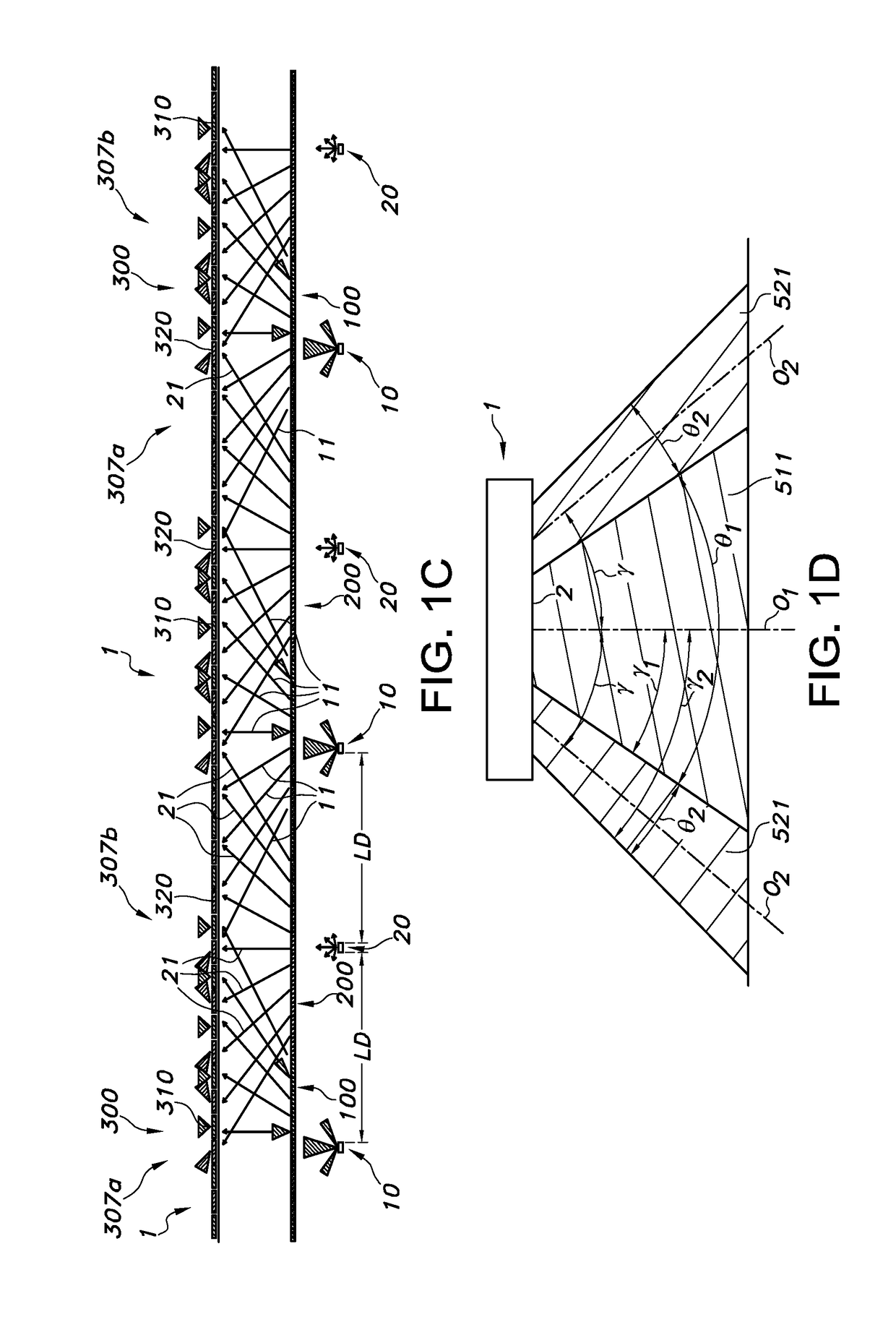 Tunable daylight experience using micro faceted foils