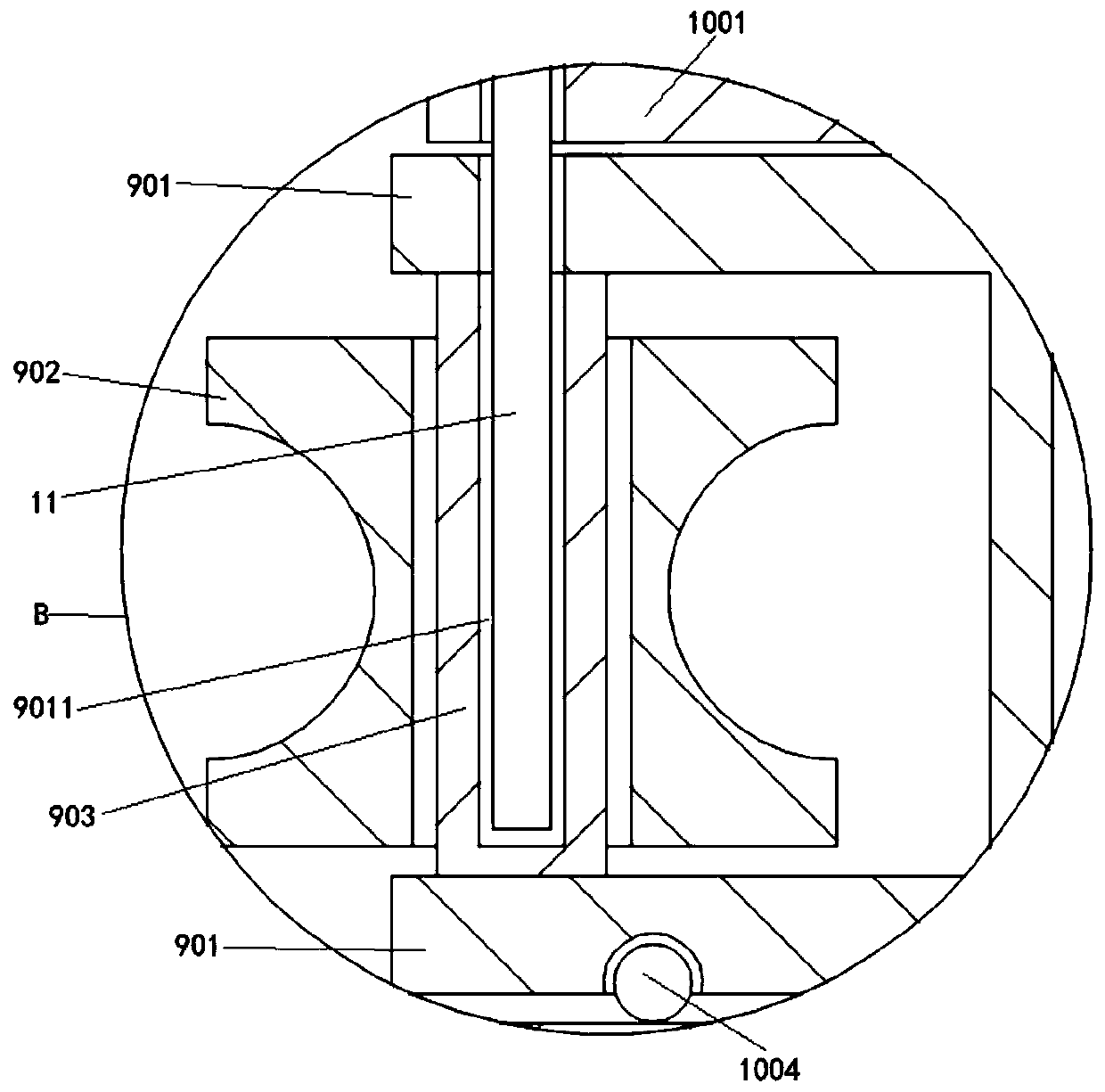 Pipe bending machine for machining pipes for automobile production and manufacturing and using method of pipe bending machine