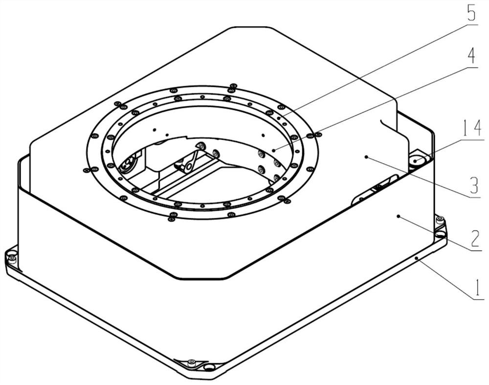 Three-axis inertial stabilized platform