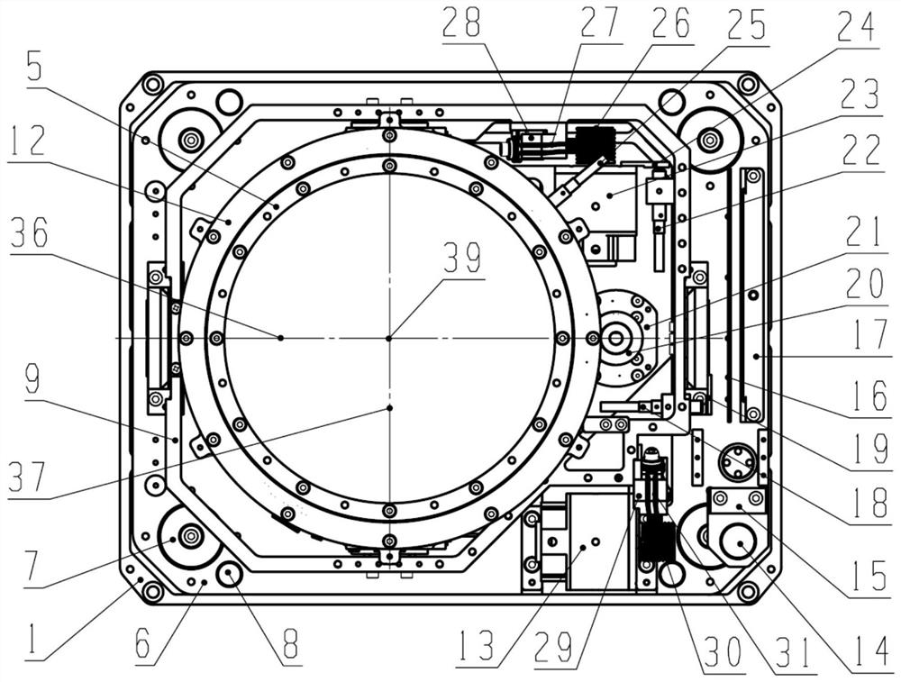 Three-axis inertial stabilized platform