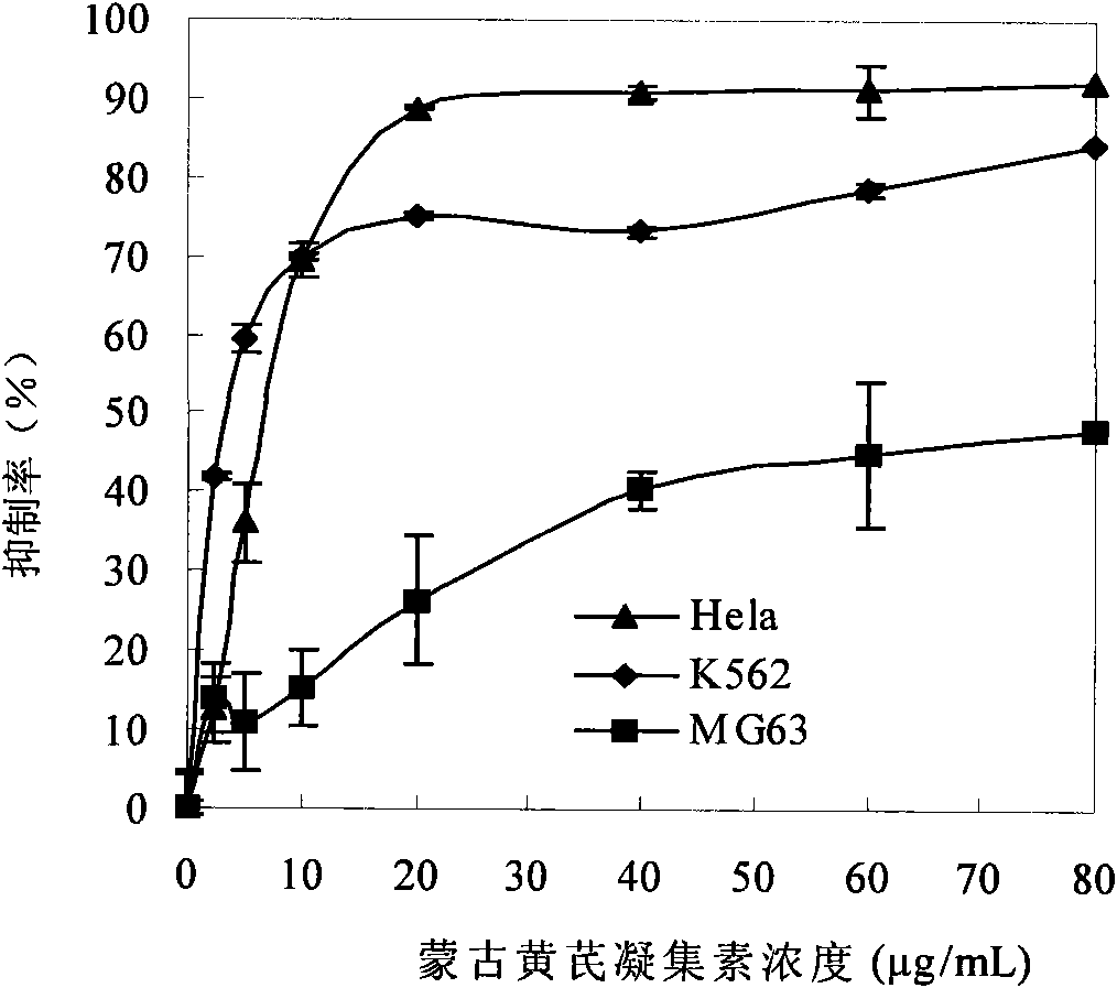 New use of astragalus mongolicus lectin