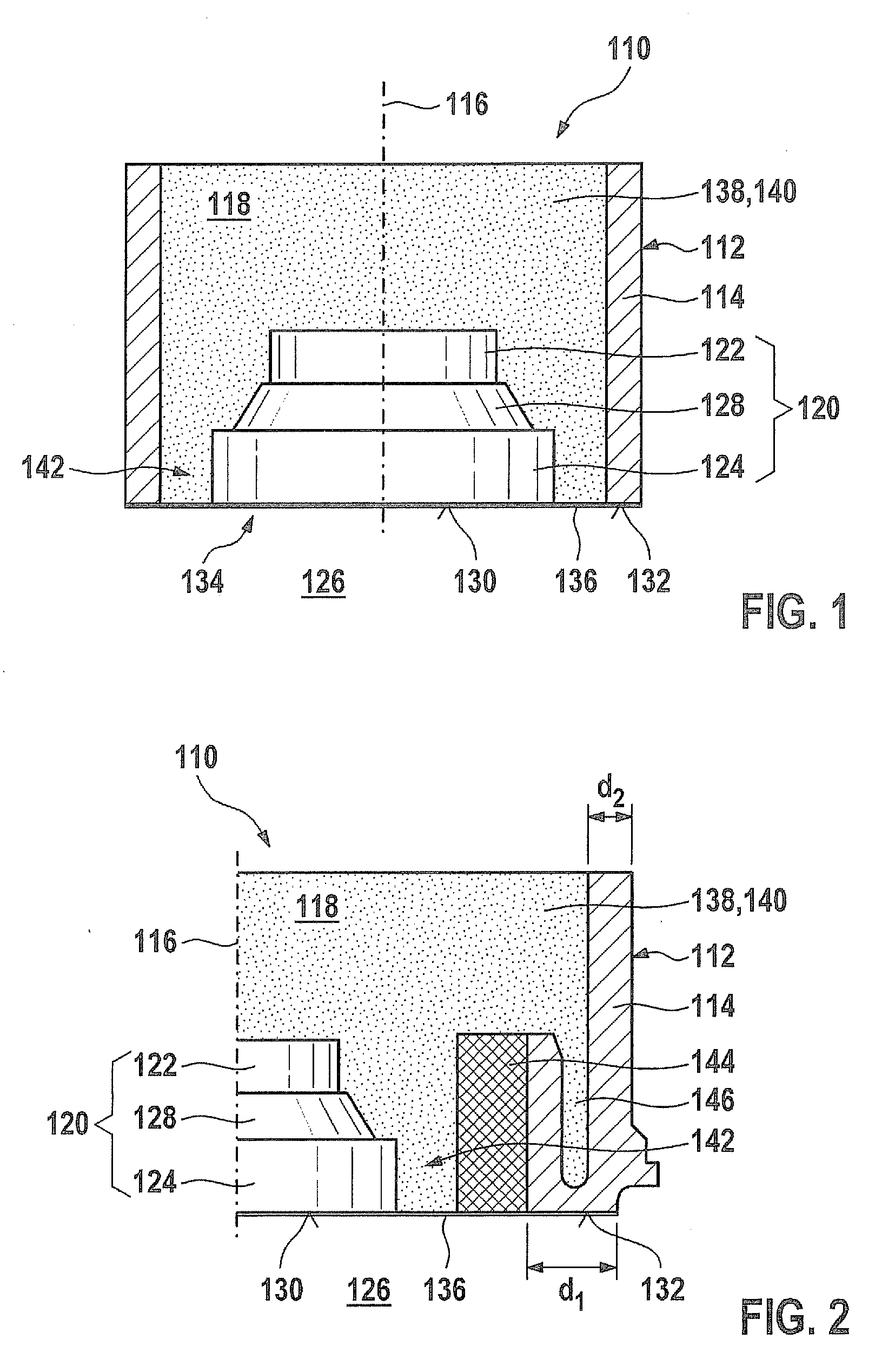 Ultrasonic transducer for use in a fluid medium