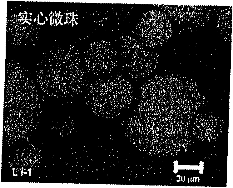 Structure of radioactive micro balls and preparation method