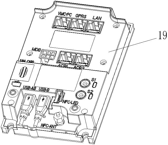 Metal keyboard with anti-tamper contacts and installation method thereof