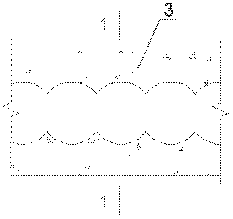 Casing-less, long-spiral concrete secant pile construction method