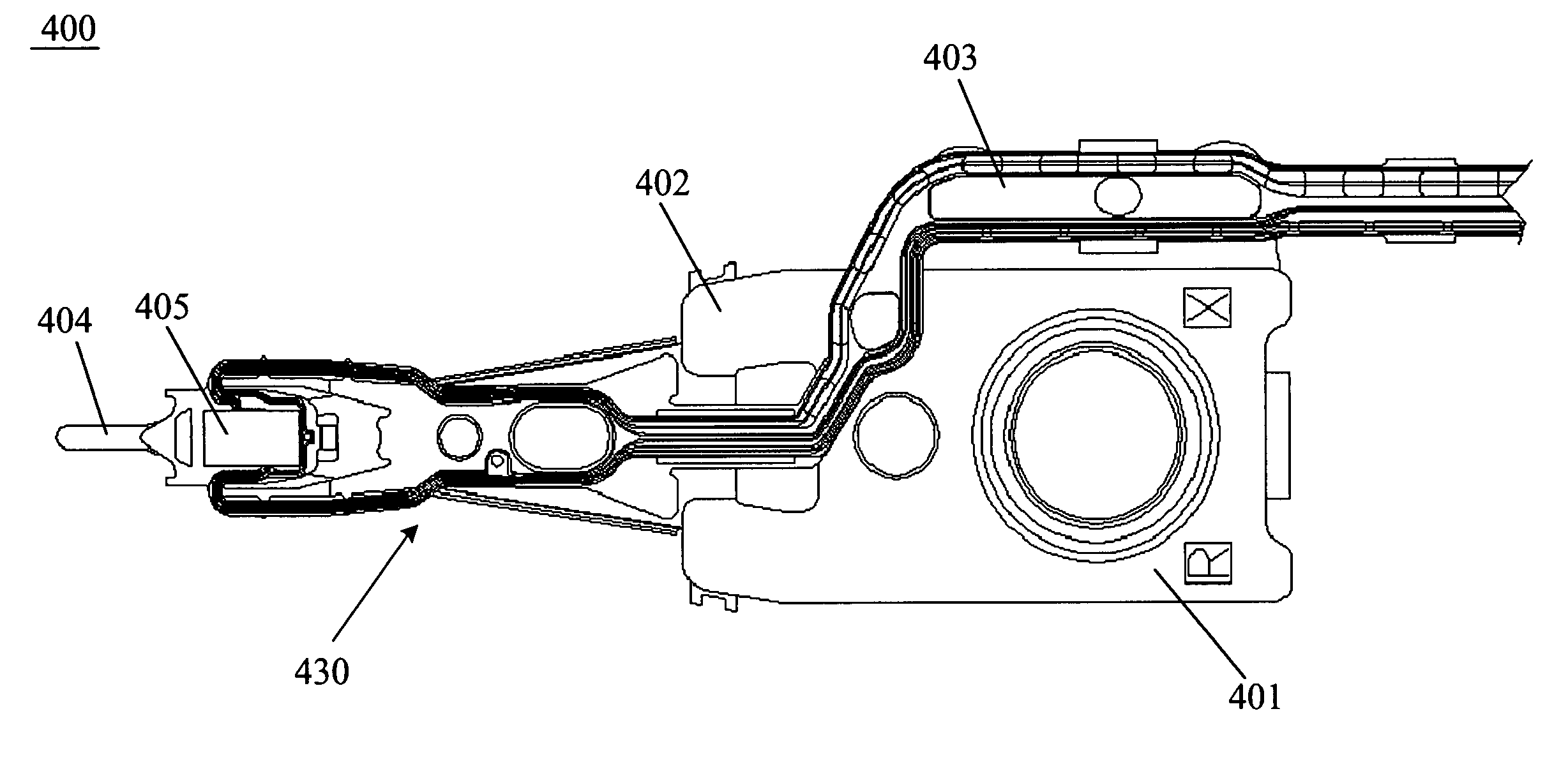 Head gimbal assembly, suspension for the head gimbal assembly, and disk drive unit with the same