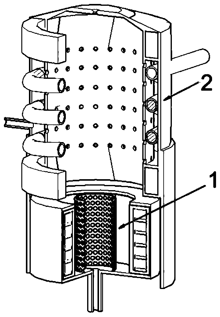 Cylindrical cathode nonequilibrium magnetron plasma gas aggregation cluster source and use method thereof