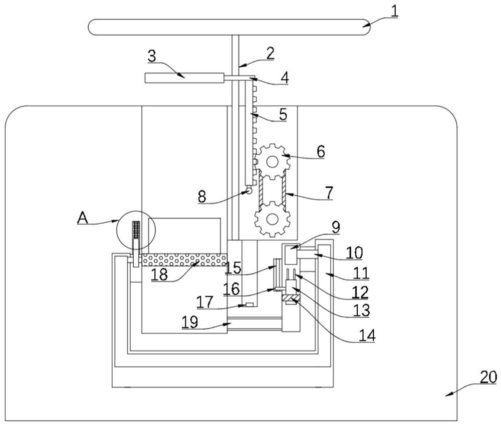 Automatic garbage classification dustbin