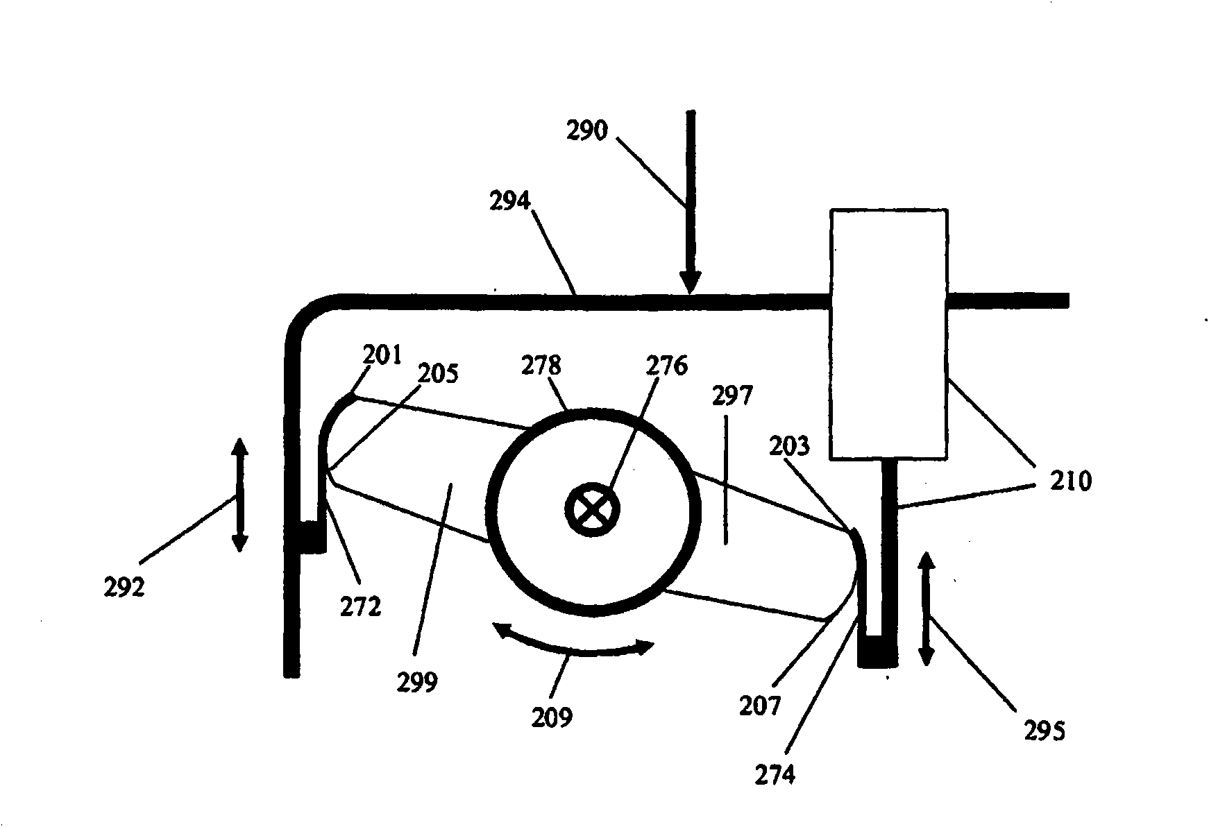 Vibration apparatus with rear motion inducer and frictionless coupling and methods for compensating load and controlling waveforms