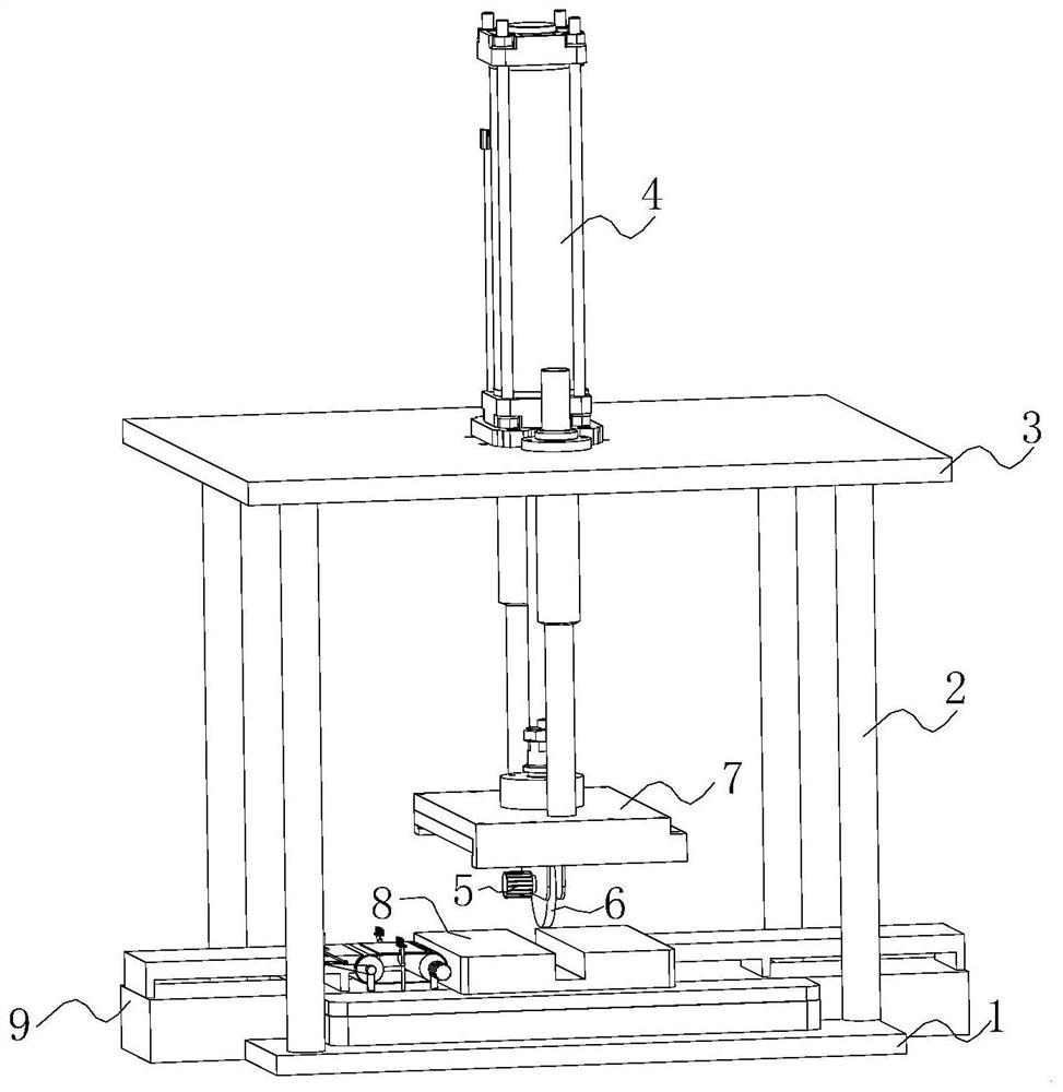 Aluminum profile cutting machine