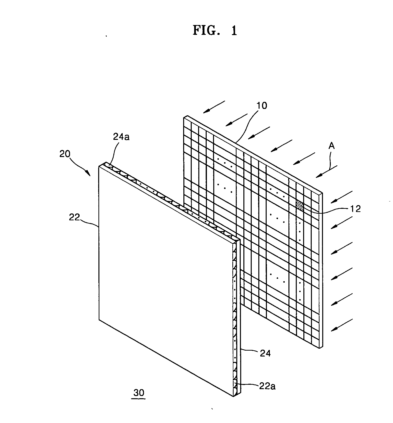 Method of removing Moire pattern in 3D image display apparatus using complete parallax
