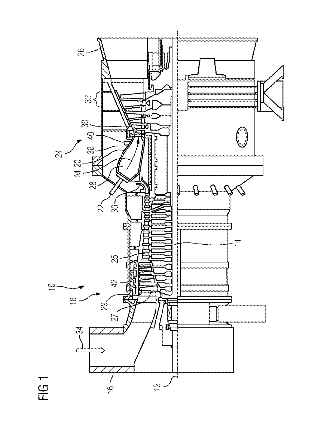 Method for monitoring the operation of a gas turbine