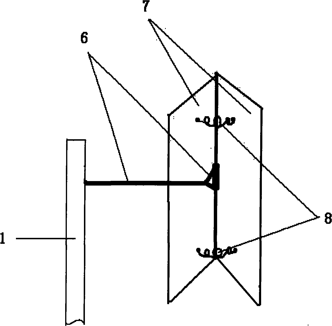 Blade-collapsible, oil resistance-regulated and controlled vertical-spindle wind-driven generating device