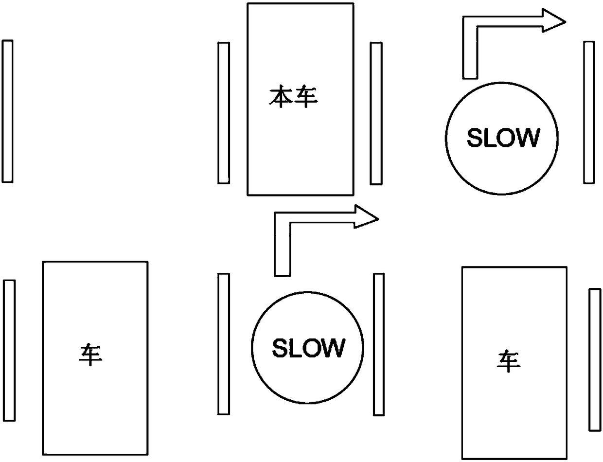 Information interaction system for driverless vehicle and non-intelligent traffic participants