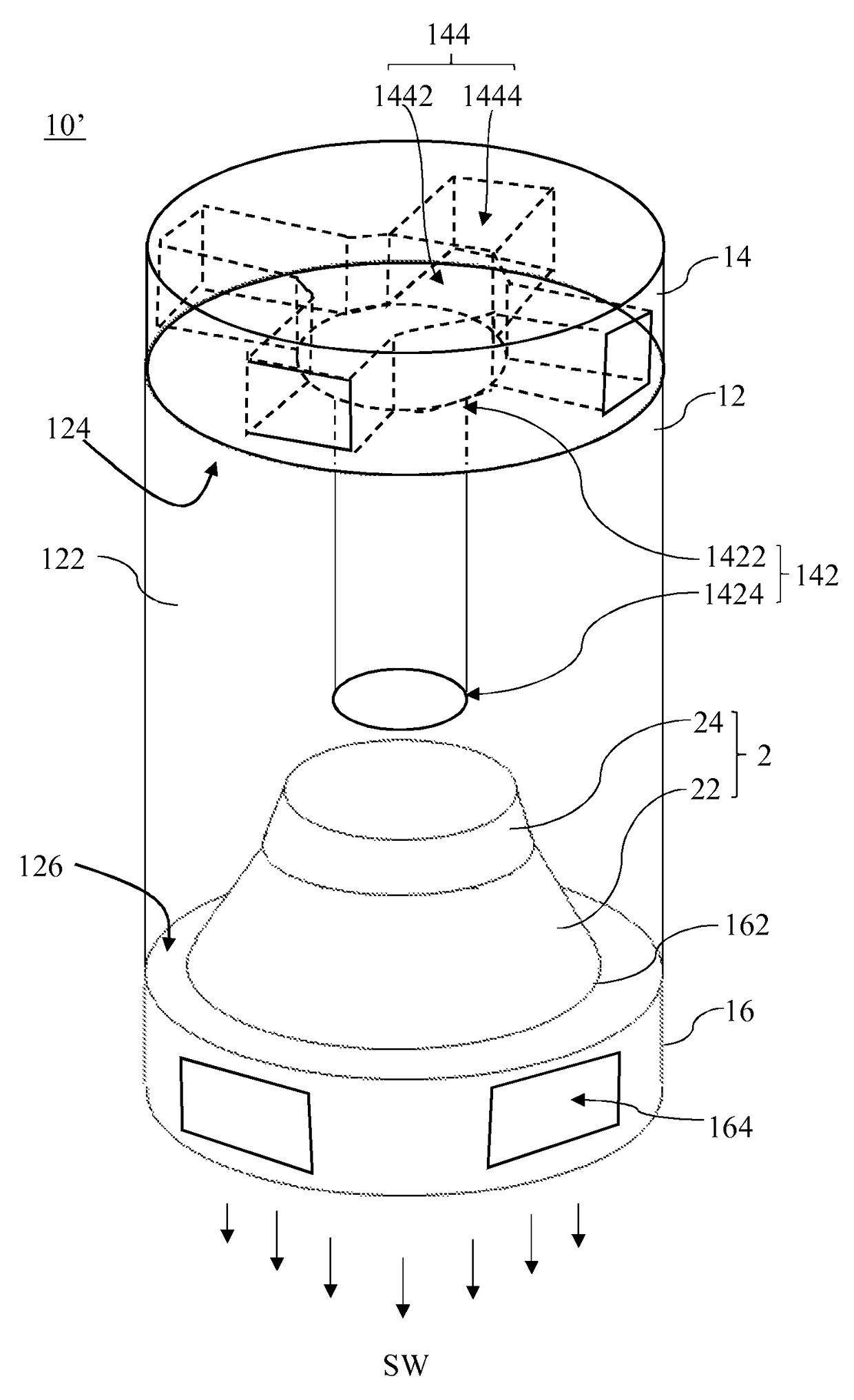 Omni-directional ported speaker