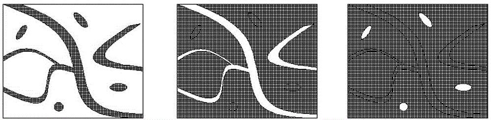 Porcelain tile having full-body grain and texture and preparation method of same