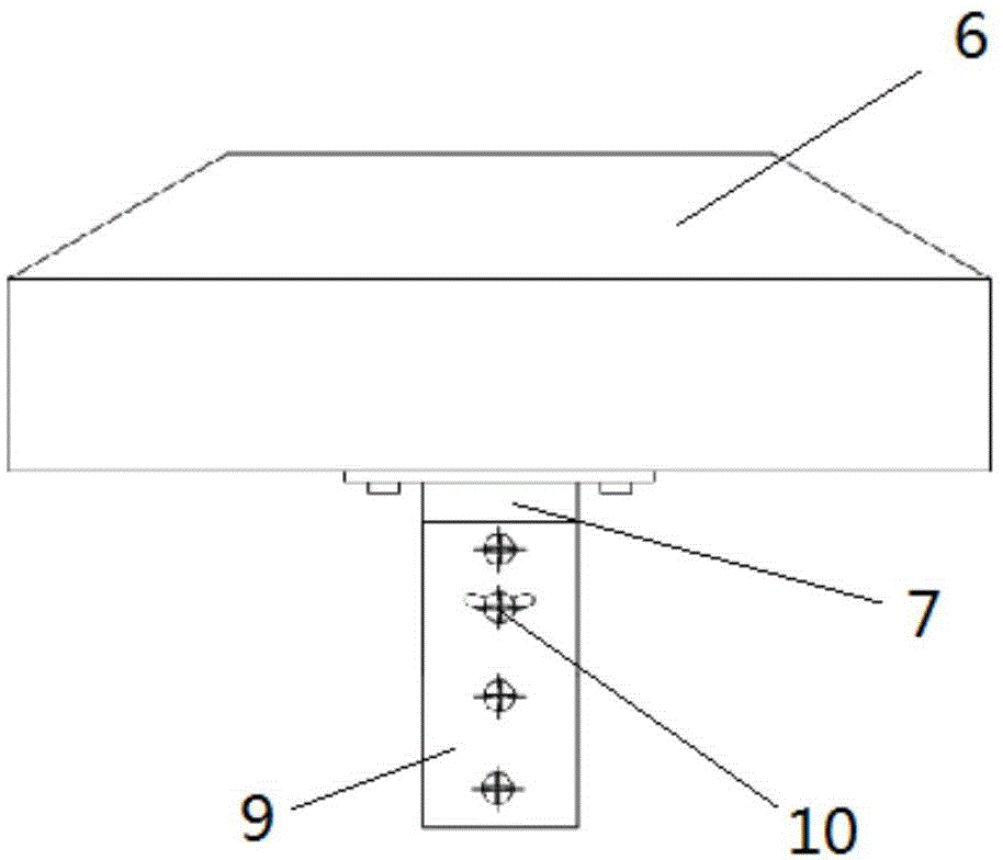 On-line monitoring device and method for motion state of broach