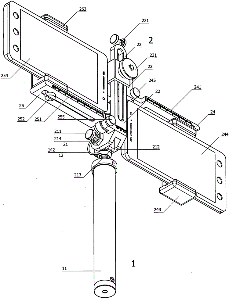 Drive-by-wire 3D selfie stick