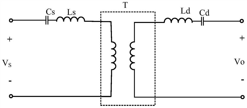 Wireless electric energy transmission device