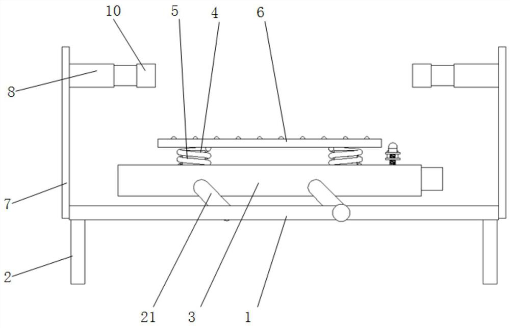 Wushu free combat balance training device