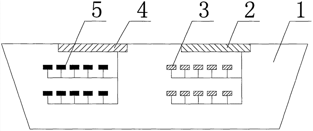 Computing method for pressure of cement soil mixed material replacement cushion