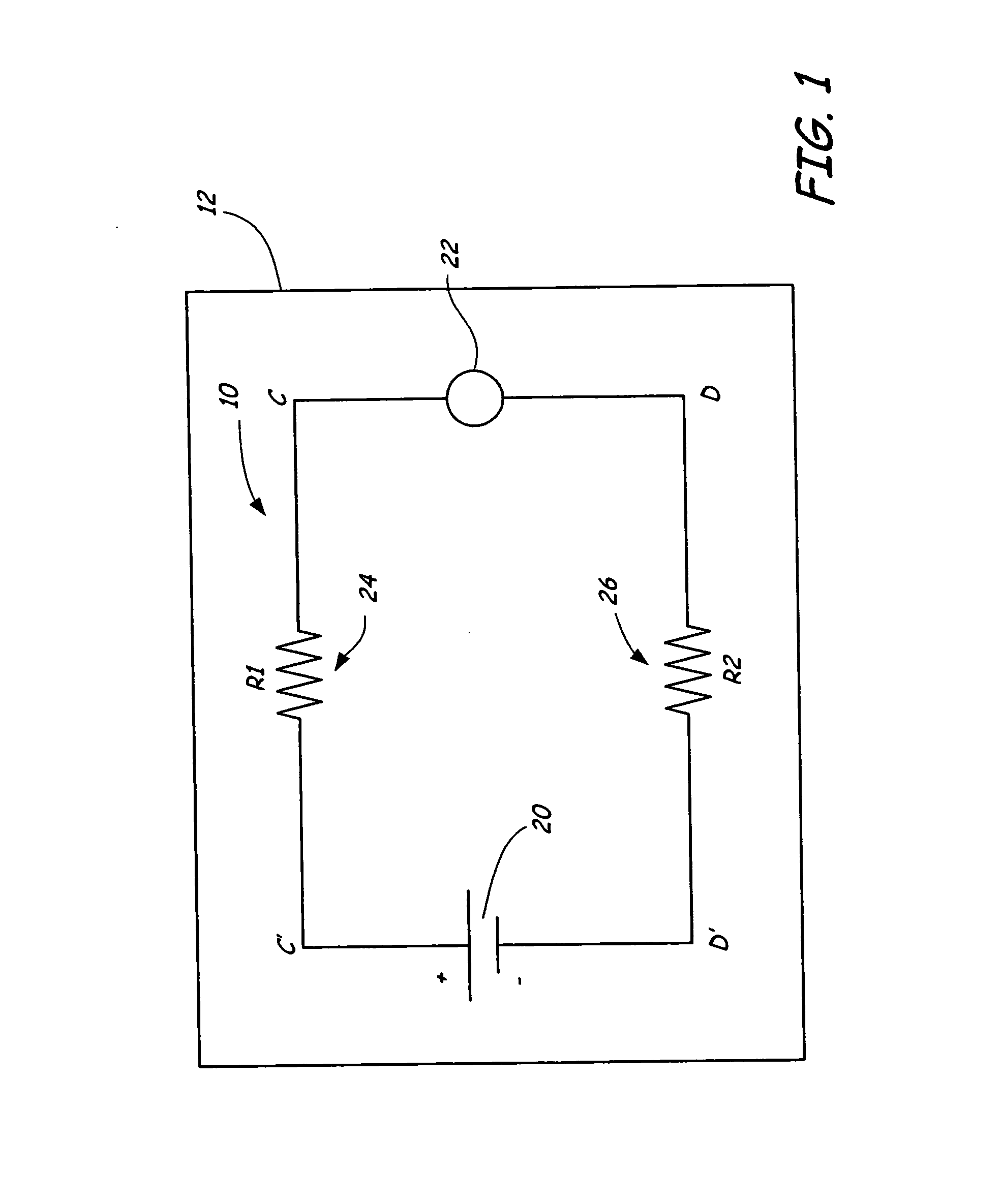 Method and apparatus for measuring a parameter of a vehicle electrical system