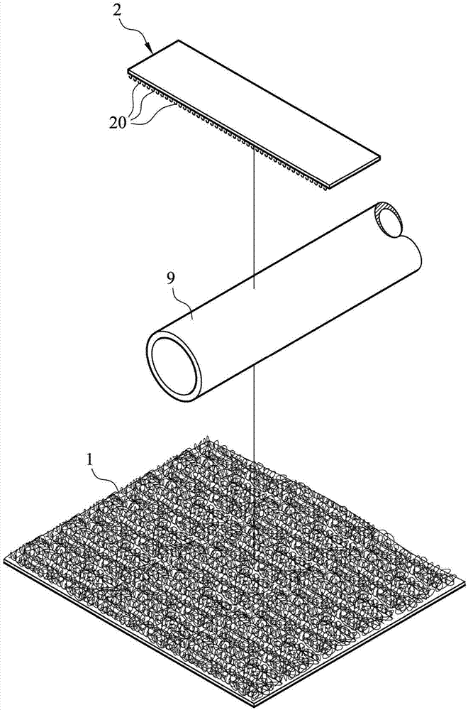 Pipeline fixing structure