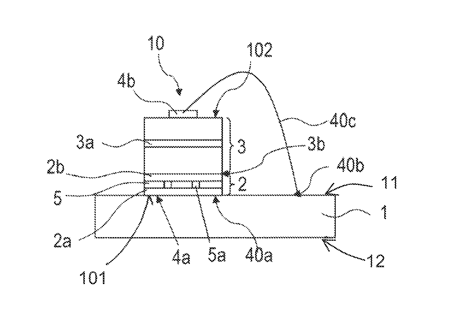 Optoelectronic semiconductor chip and a method for the production thereof