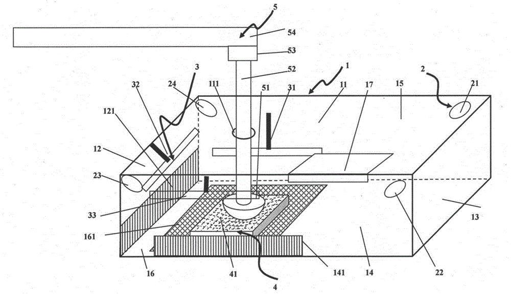 On-line measurement device and method for spherically compressed surface morphology of textile materials