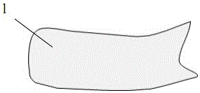 Novel hockey stick of hockey goalkeeper and manufacturing method of novel hockey stick