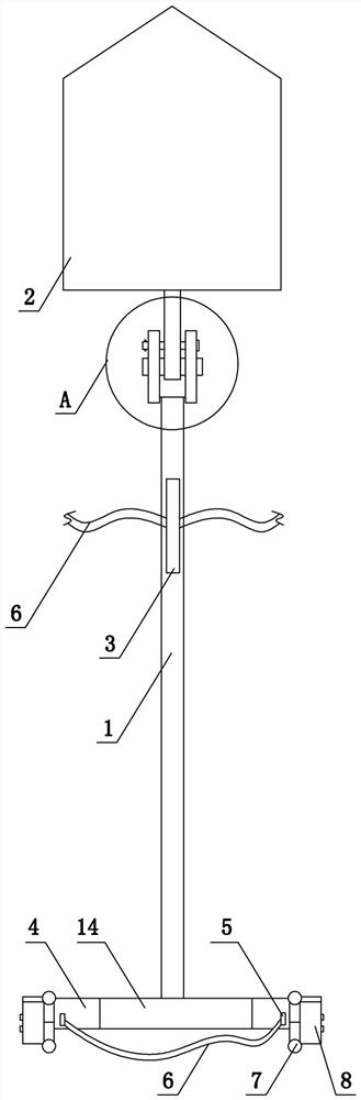 A kind of shovel stool for aerial work