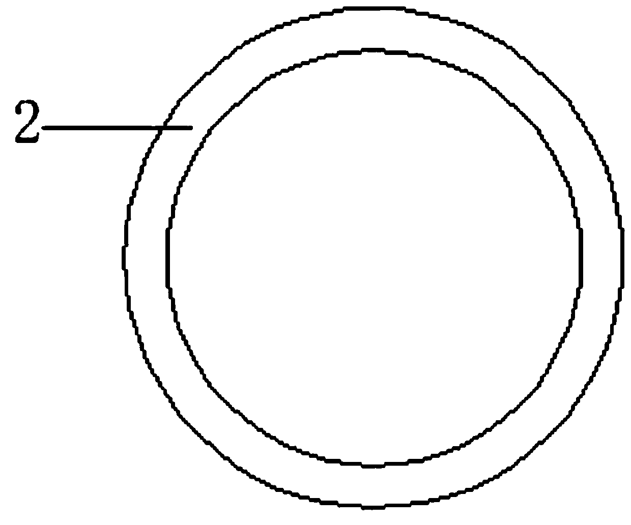 Production process of carbon fiber composite core and large-tension high-frequency composite core wire system