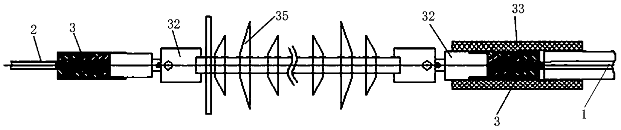 Production process of carbon fiber composite core and large-tension high-frequency composite core wire system