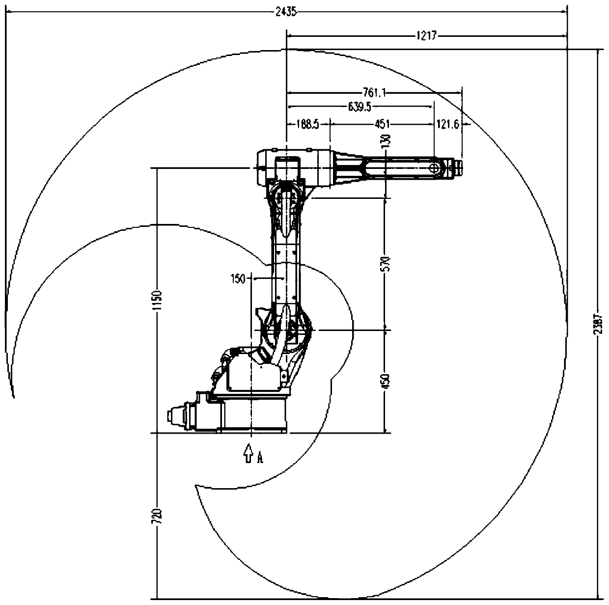 A method for identifying dynamic parameters of terminal load of a six-degree-of-freedom tandem robot