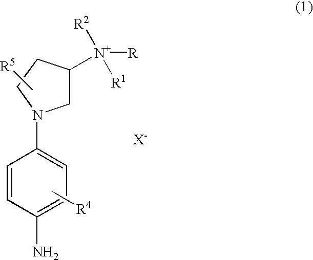 Primary intermediates for oxidative coloration of hair