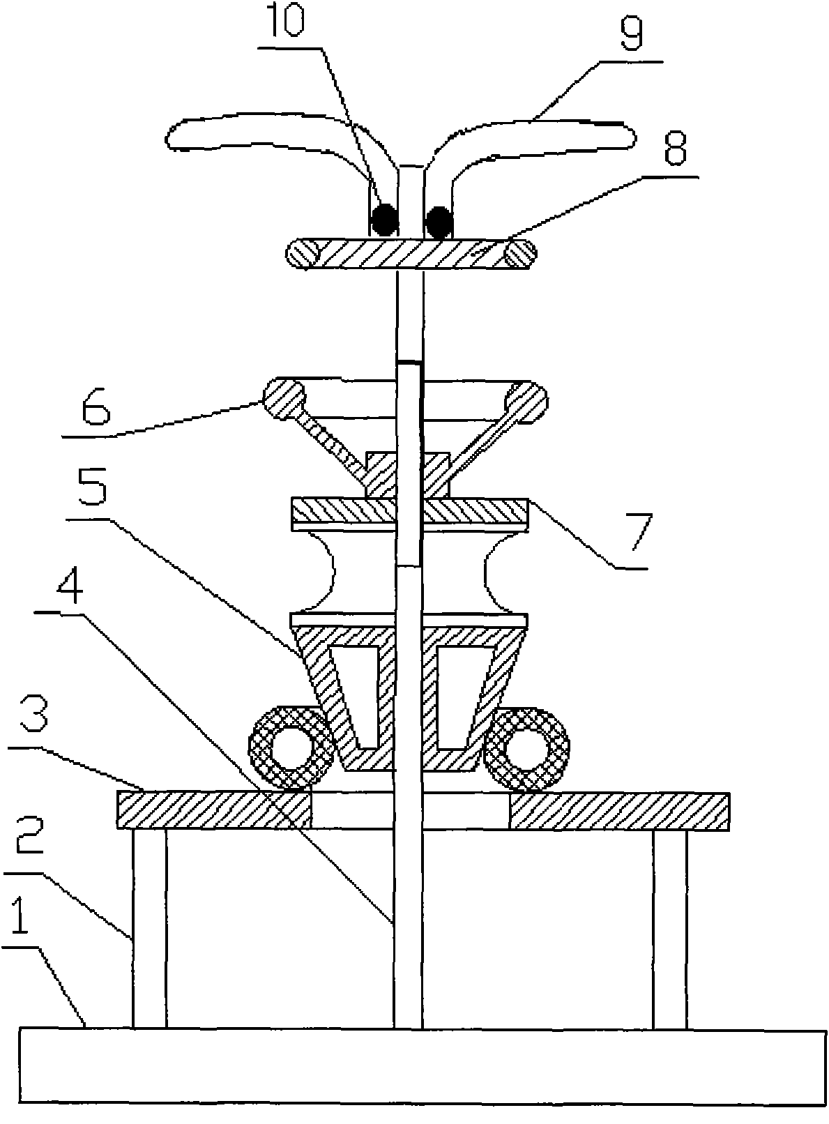 Novel hub and tyre assembling mechanism