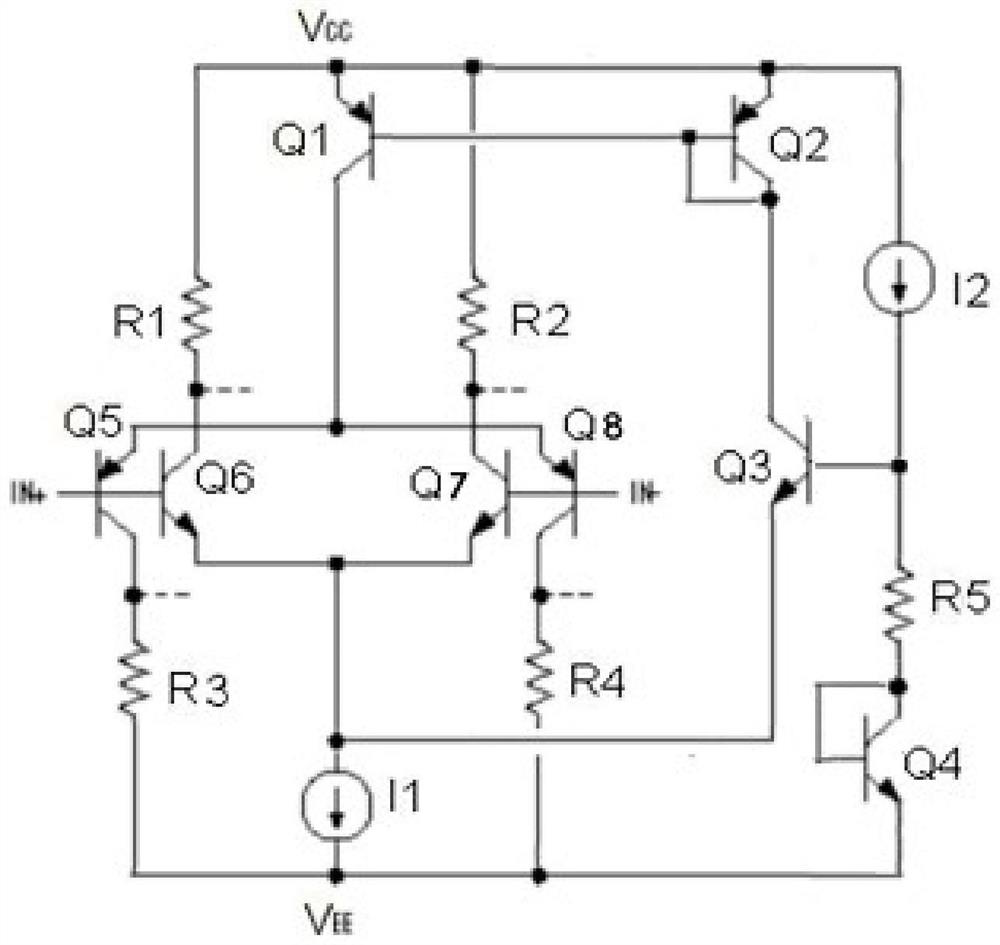 Self-adaptive wide voltage input circuit