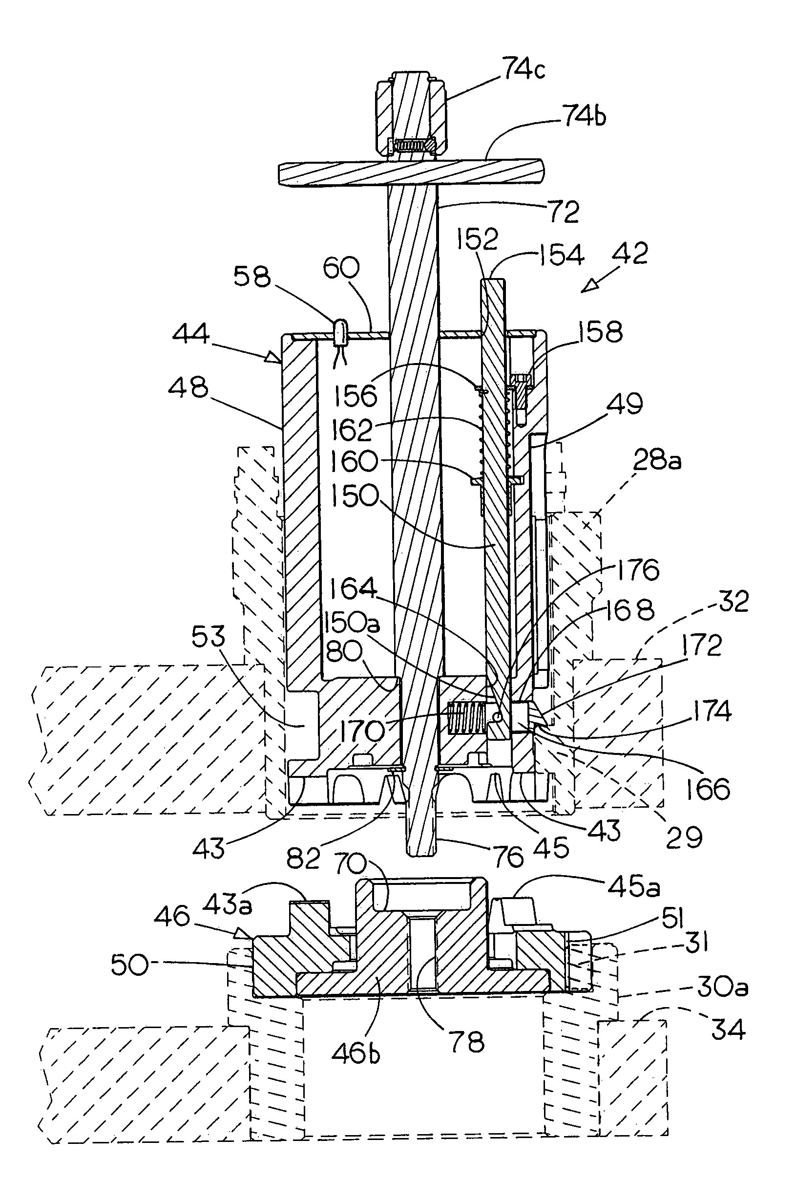 Punch press alignment instrument