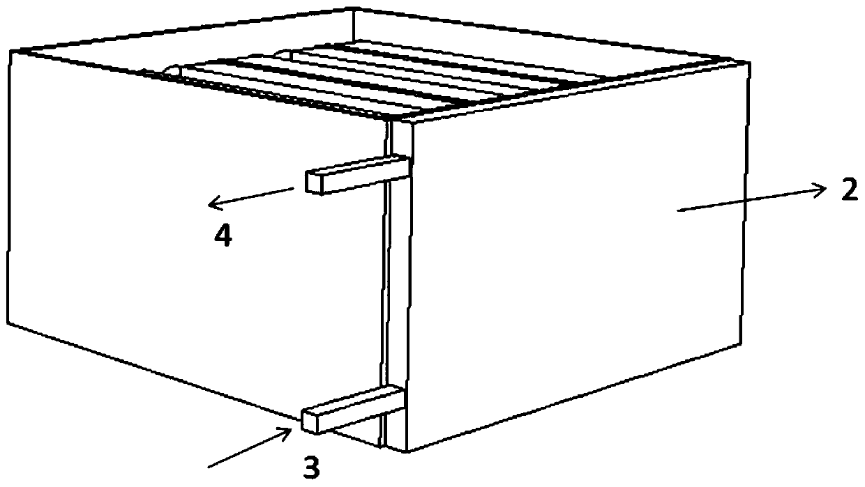 Lithium battery pack thermal management system and method with dry and wet separation