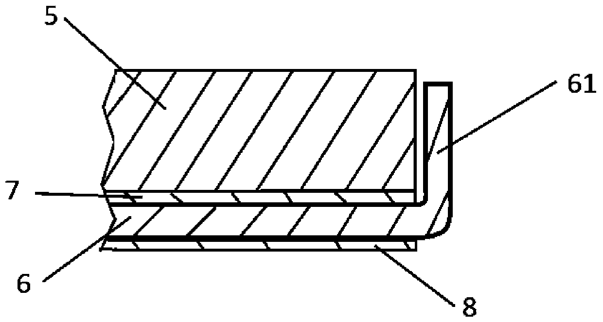 Lithium battery pack thermal management system and method with dry and wet separation