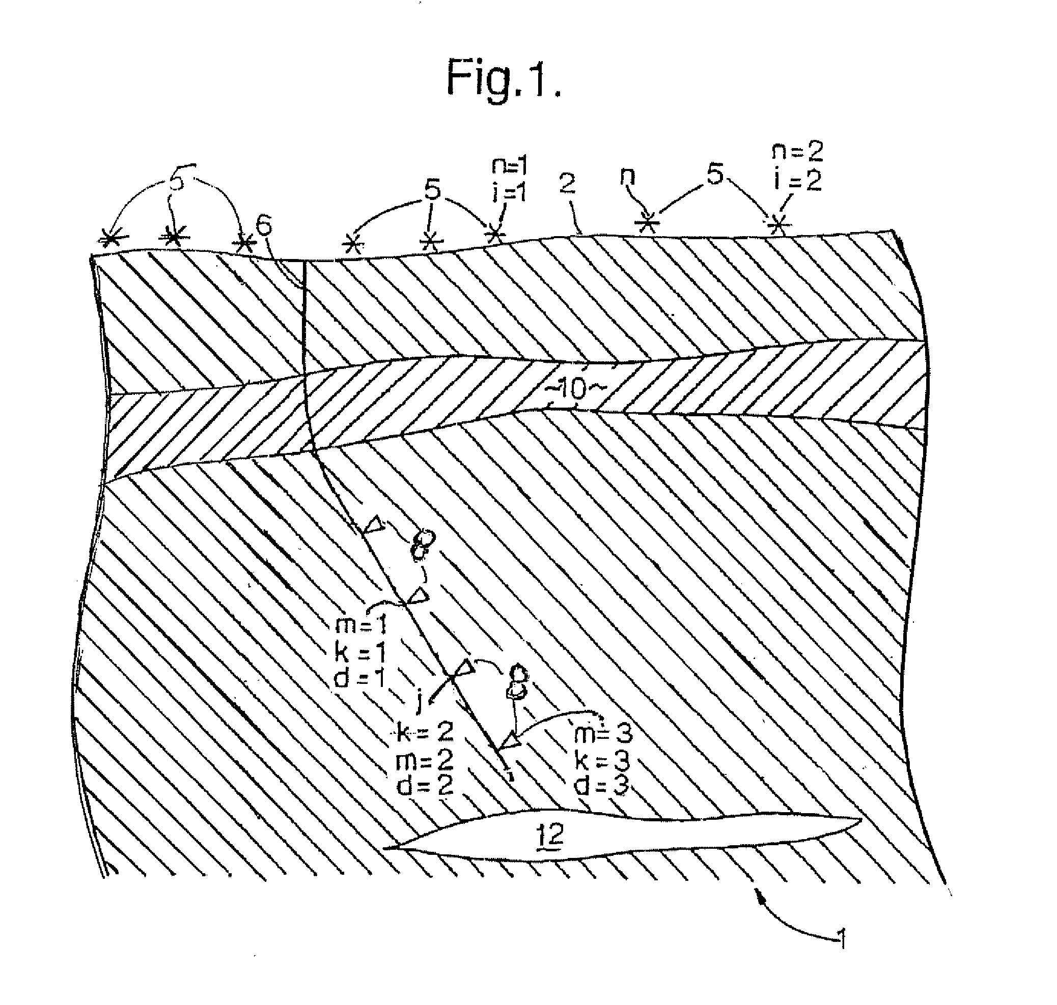 Method of determining a seismic velocity profile