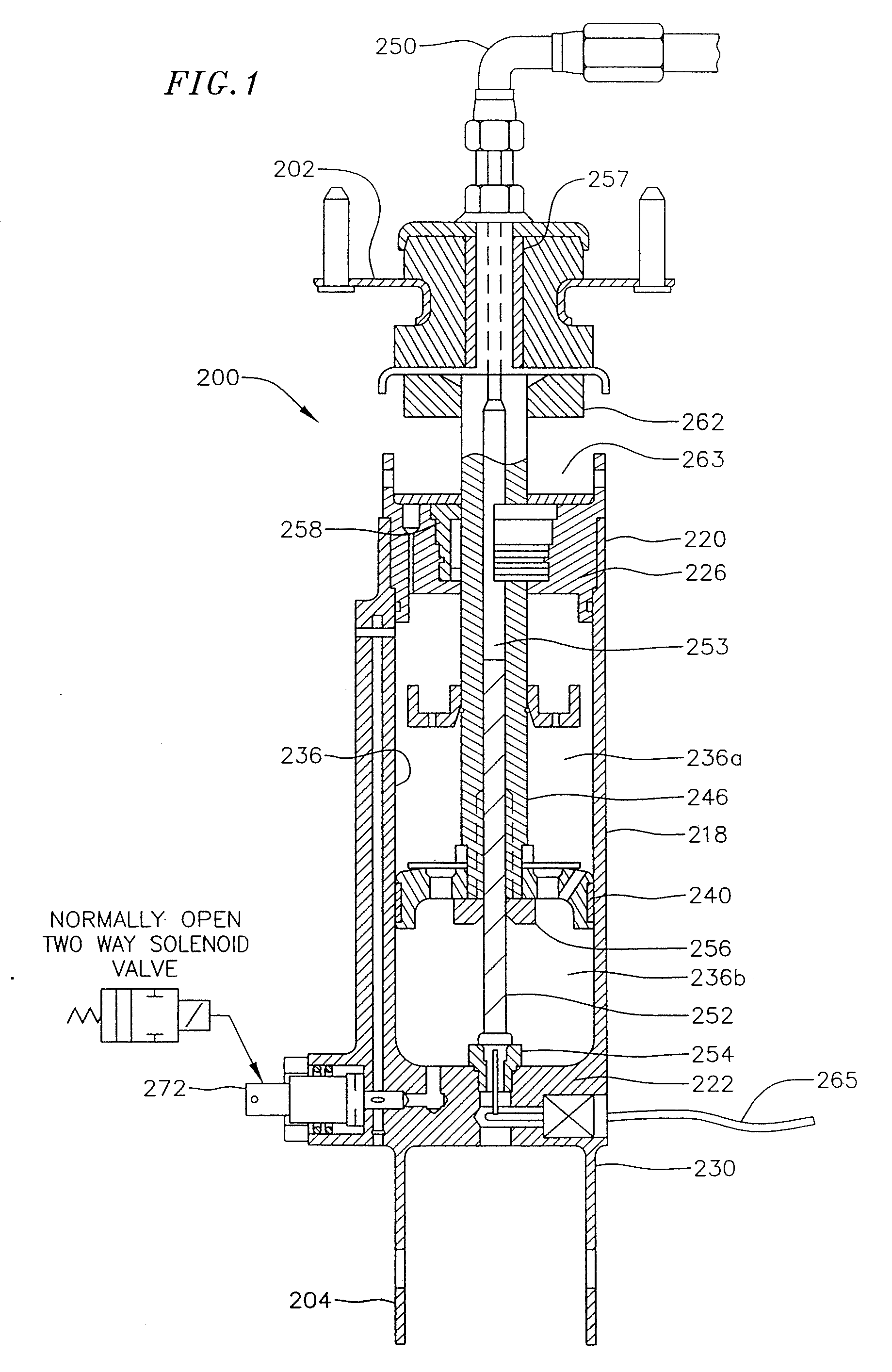 Seamless control of spring stiffness in a liquid spring system