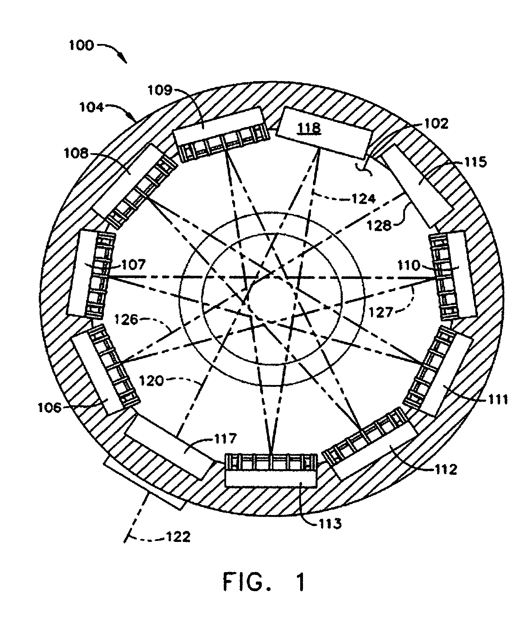 Star configuration optical resonator